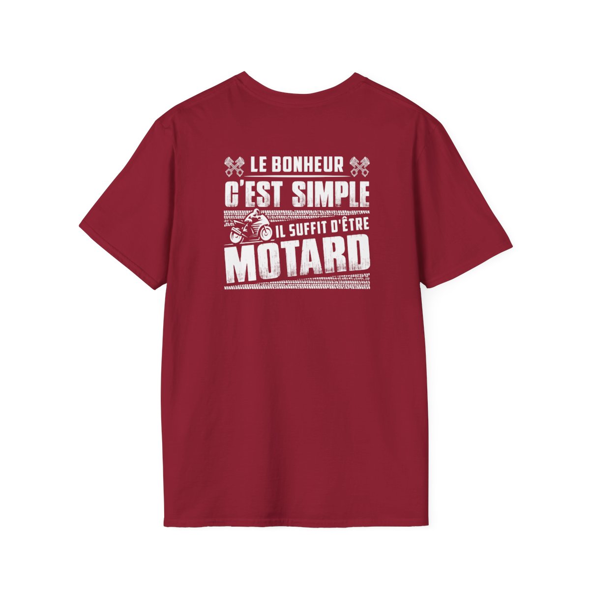 Le bonheur c'est simple il suffit d'être motard