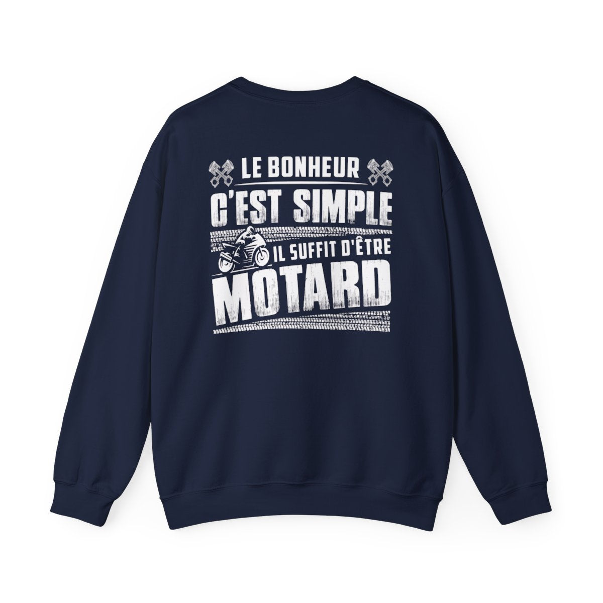 Le bonheur c'est simple il suffit d'être motard