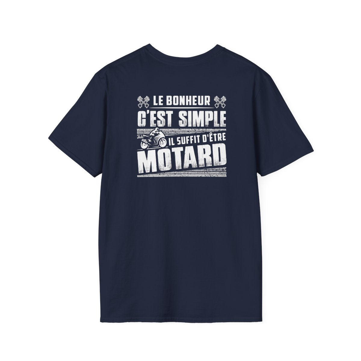 Le bonheur c'est simple il suffit d'être motard