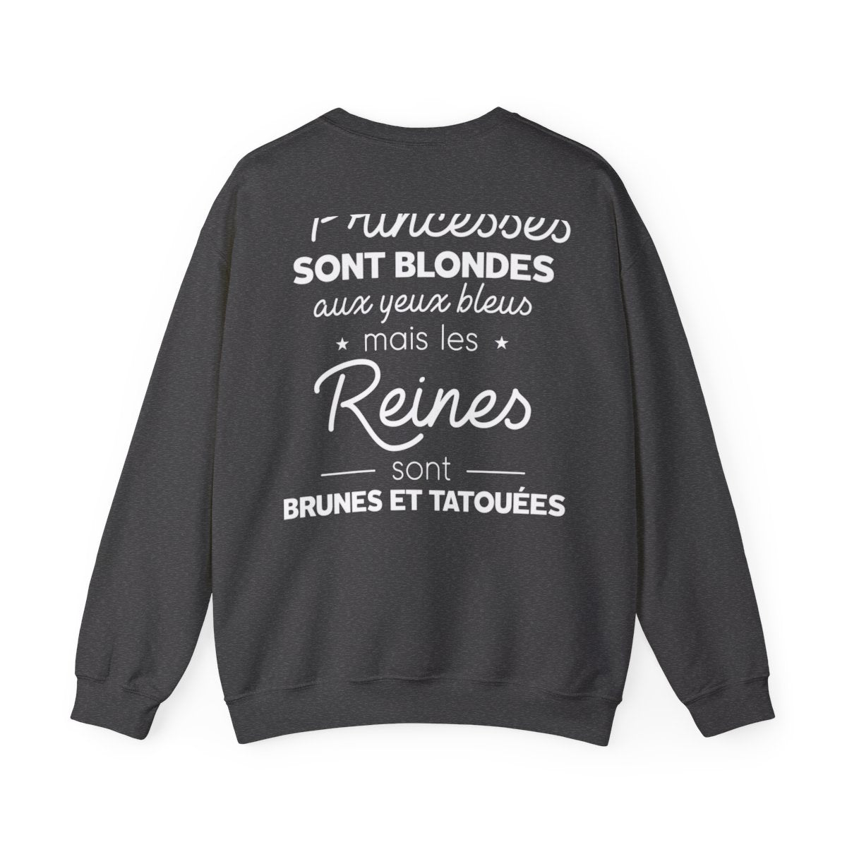 Les princesses sont blondes aux yeux bleus mais les reines sont brunes et tatouées