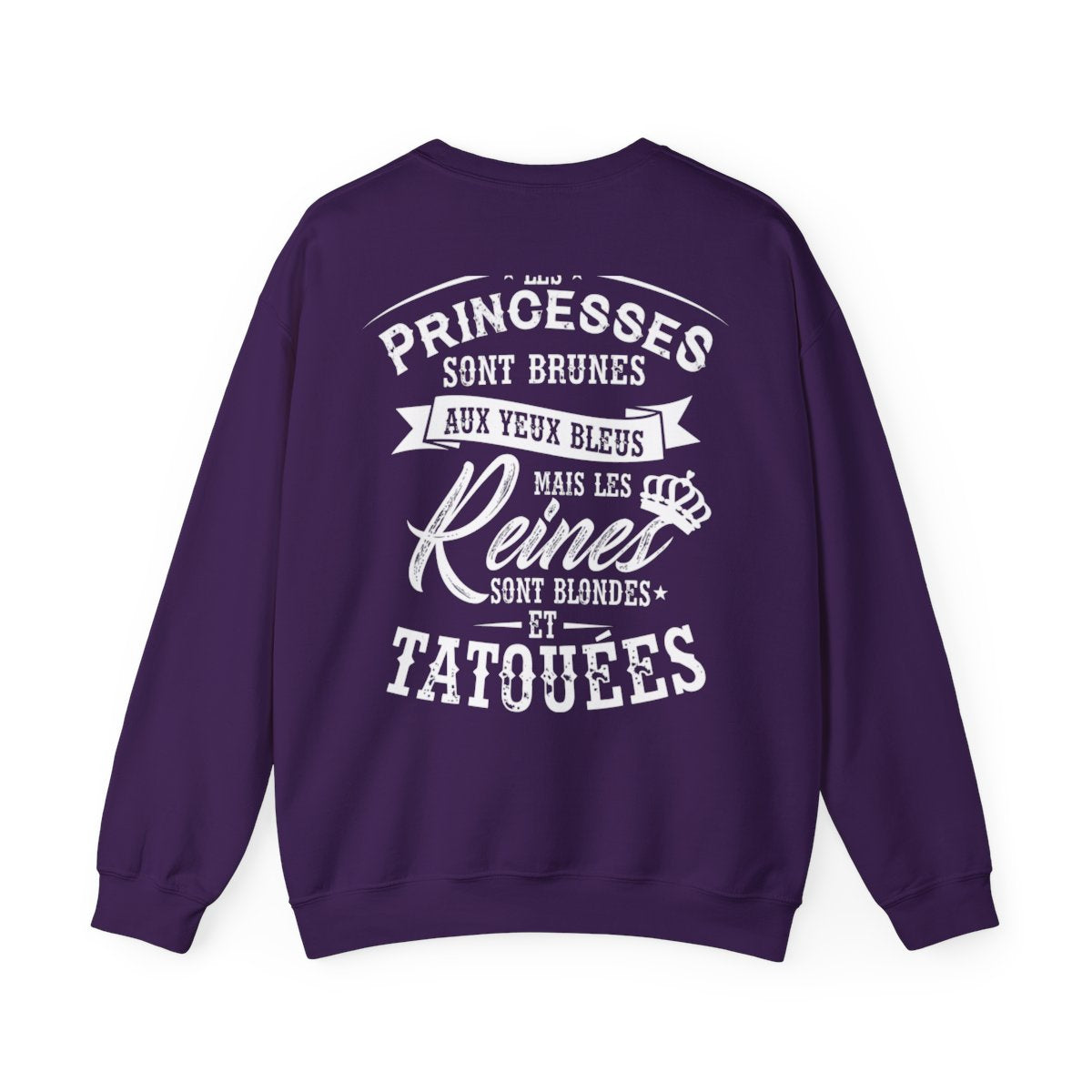 Les princesses sont brunes aux yeux bleus mais les reines sont blondes et tatouées