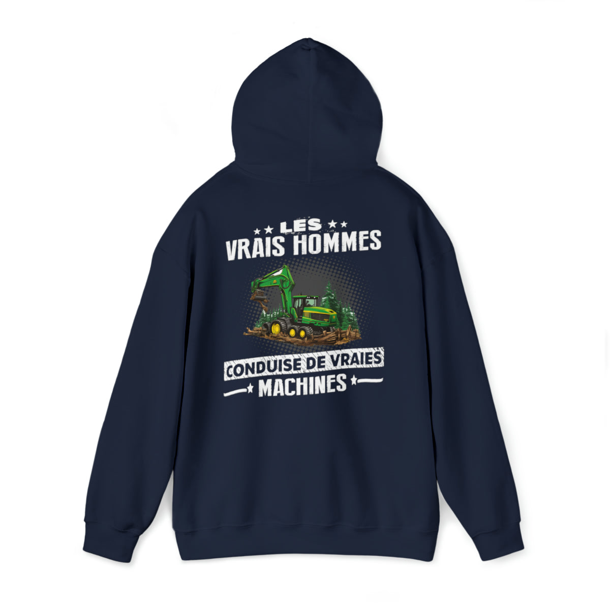 Les vrais hommes conduise de vraies machines