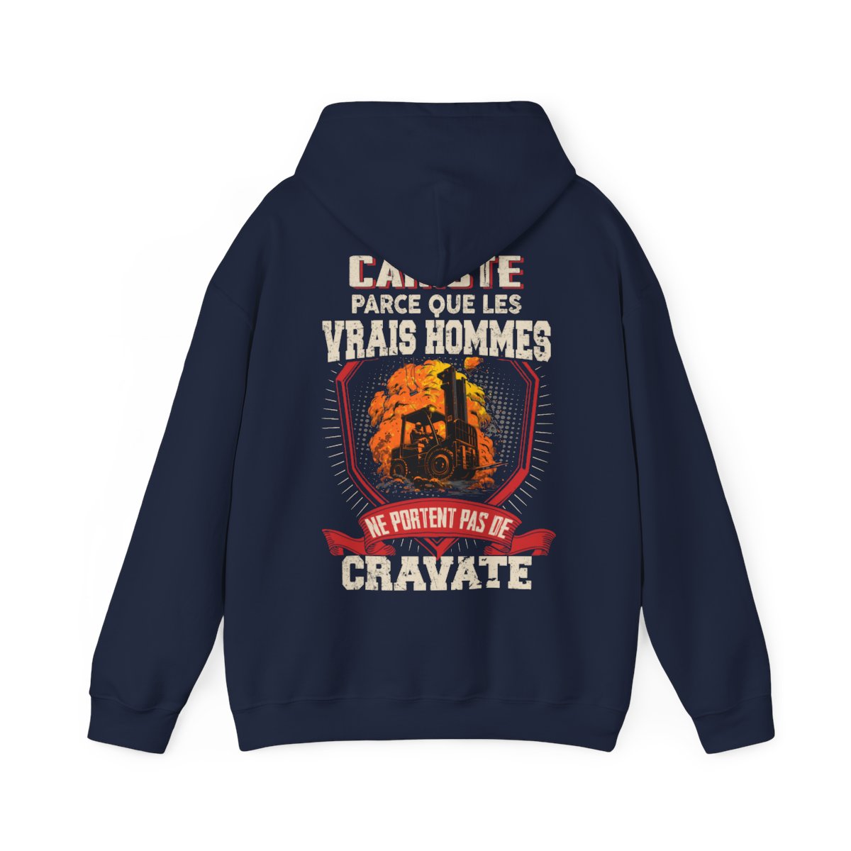 Les vrais hommes ne portent pas de cravate. Je suis Cariste