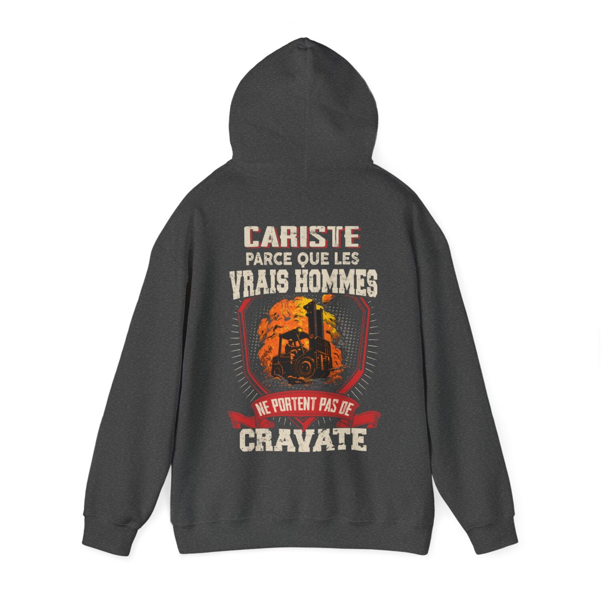 Les vrais hommes ne portent pas de cravate. Je suis Cariste