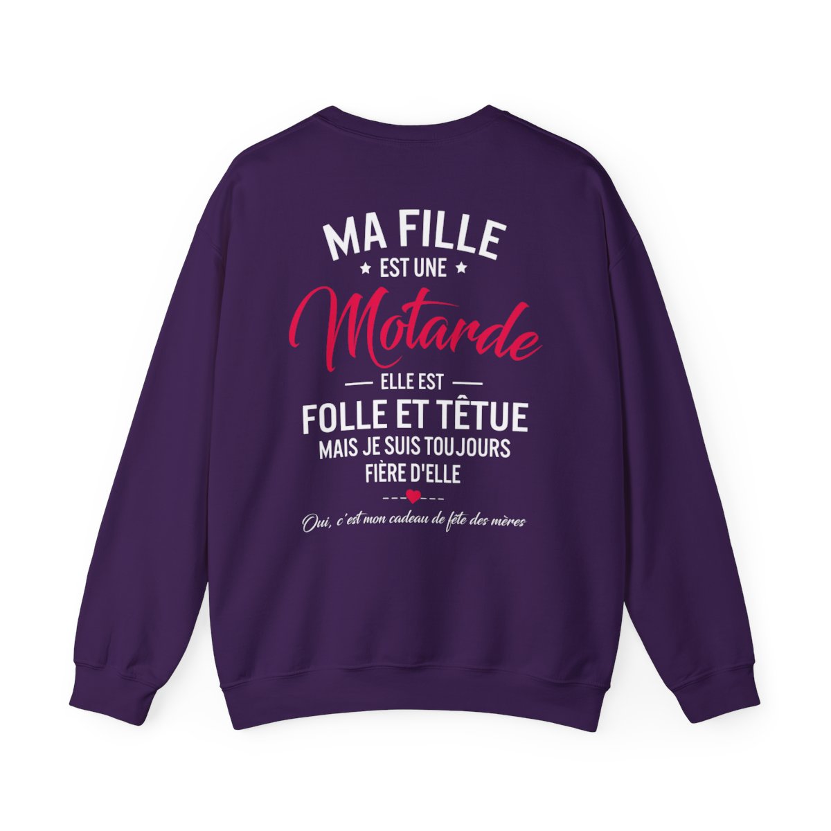 Ma fille est une motarde, elle est folle et têtue