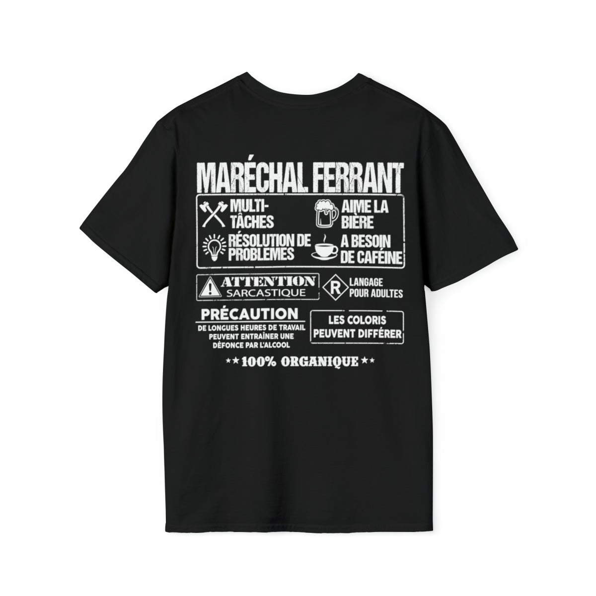 Maréchal ferrant est la quintessence du travailleur