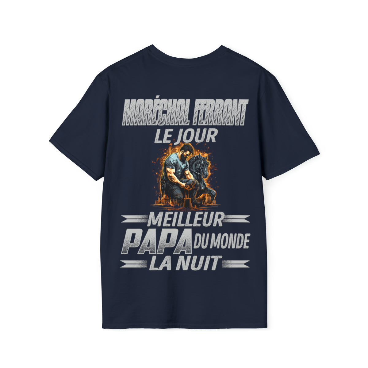Maréchal ferrant le jour, papa la nuit