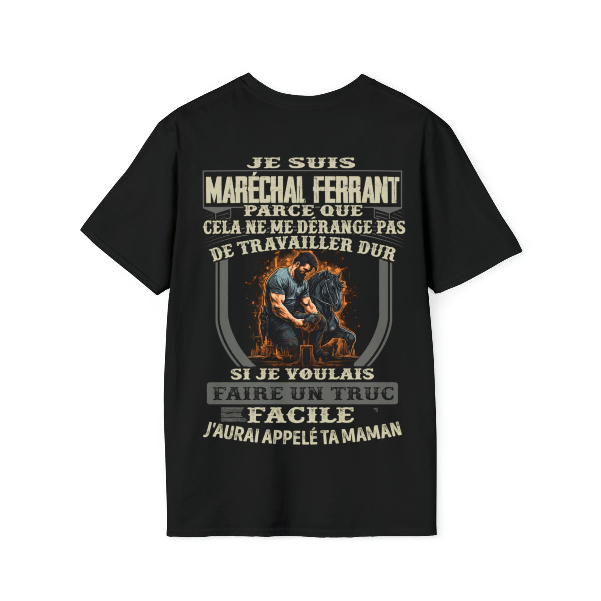 Maréchal ferrant, le travail dur n'est pas une option