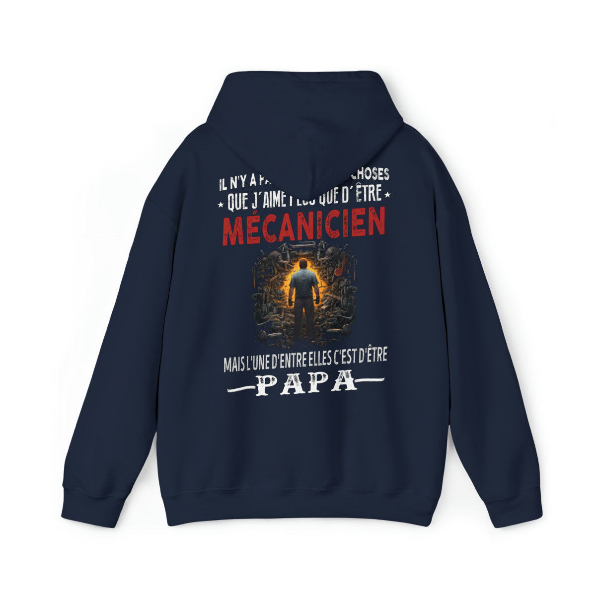 Mécanicien passionné, papa comblé
