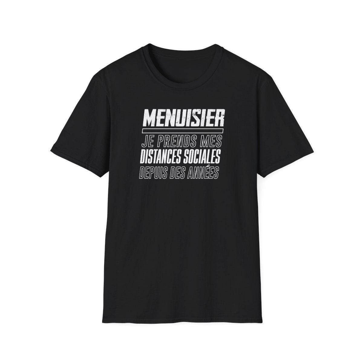 Menuisier, expert en distances sociales