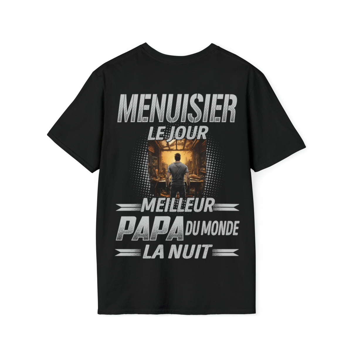 Menuisier le jour, papa la nuit