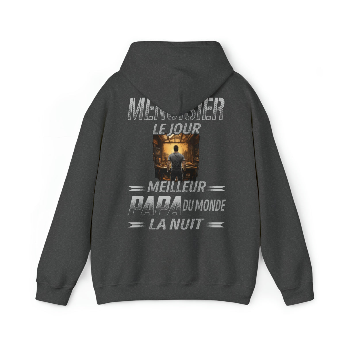 Menuisier le jour, papa la nuit