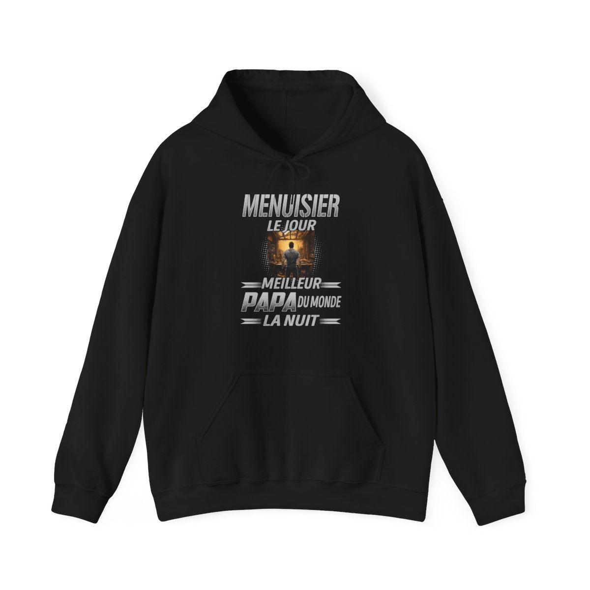 Menuisier le jour, papa la nuit