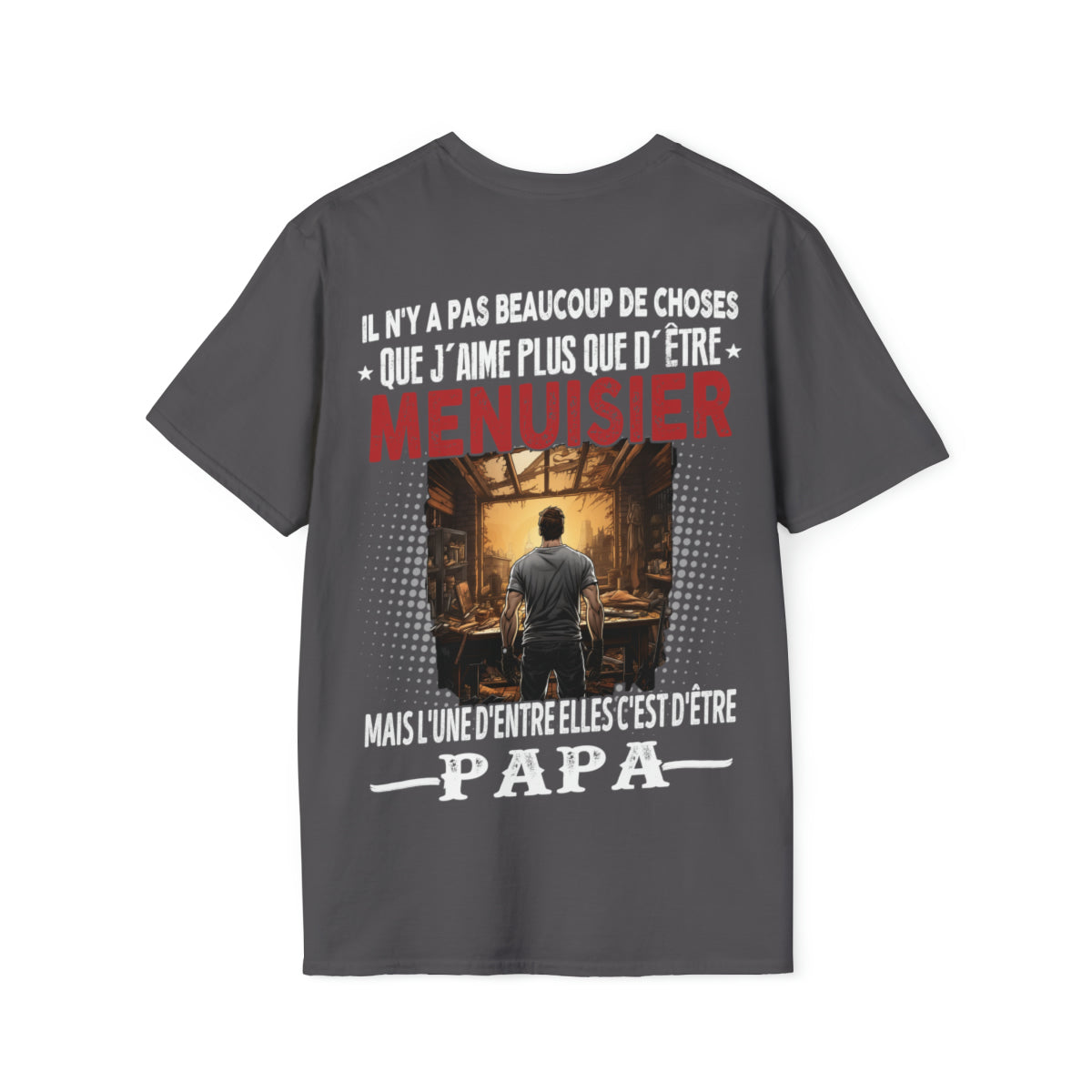 Menuisier passionné, papa comblé