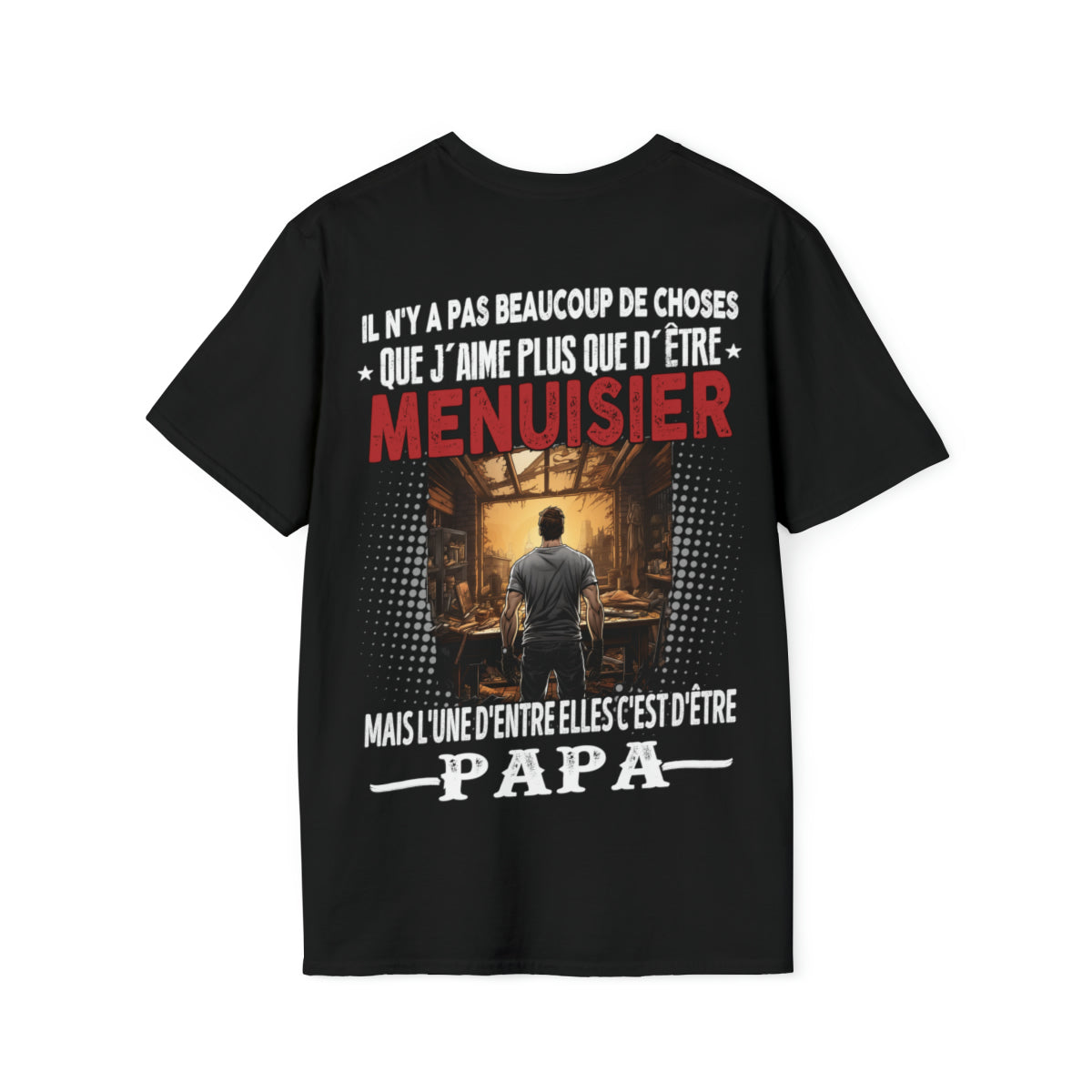 Menuisier passionné, papa comblé