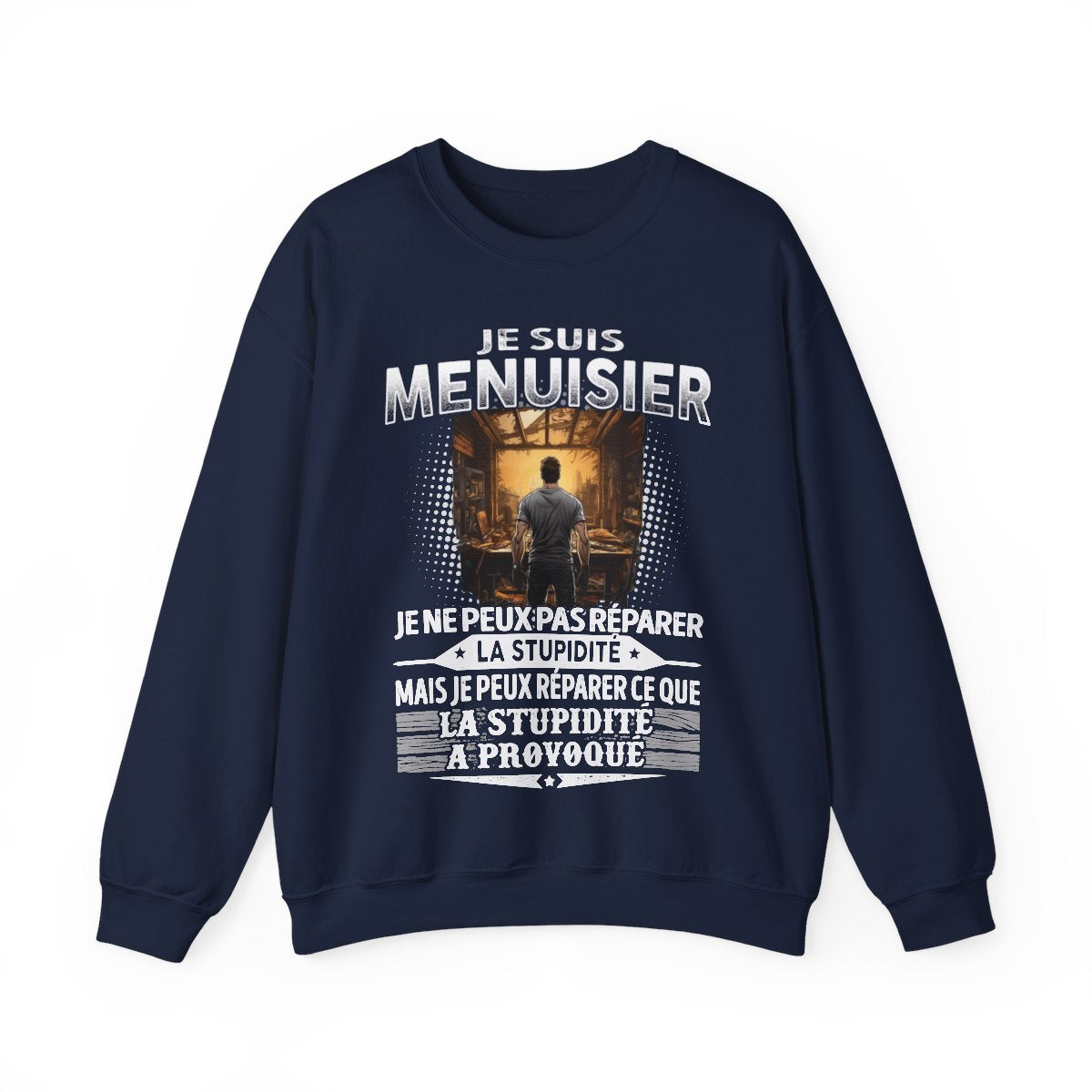 Menuisier peut réparer ce que la stupidité a provoqué