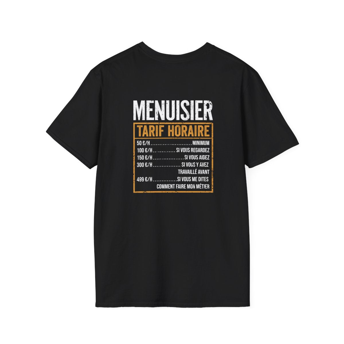 MENUISIER TARIF HORAIRE