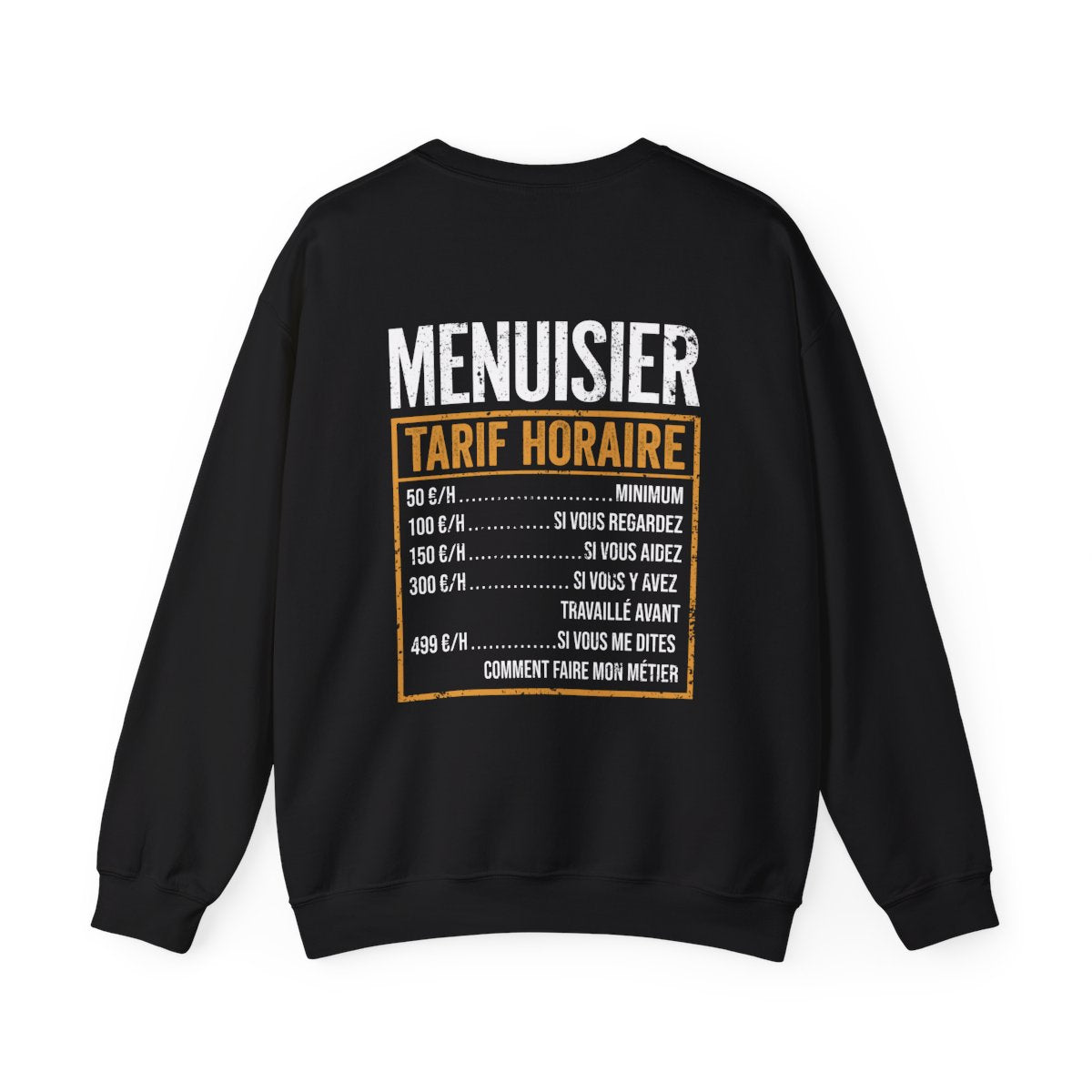 MENUISIER TARIF HORAIRE