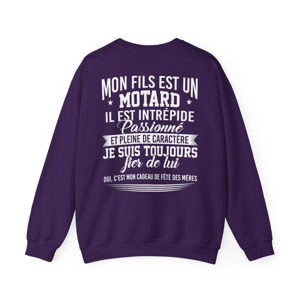 Mon fils est un motard, il est intrépide, passionné et pleine de caractère