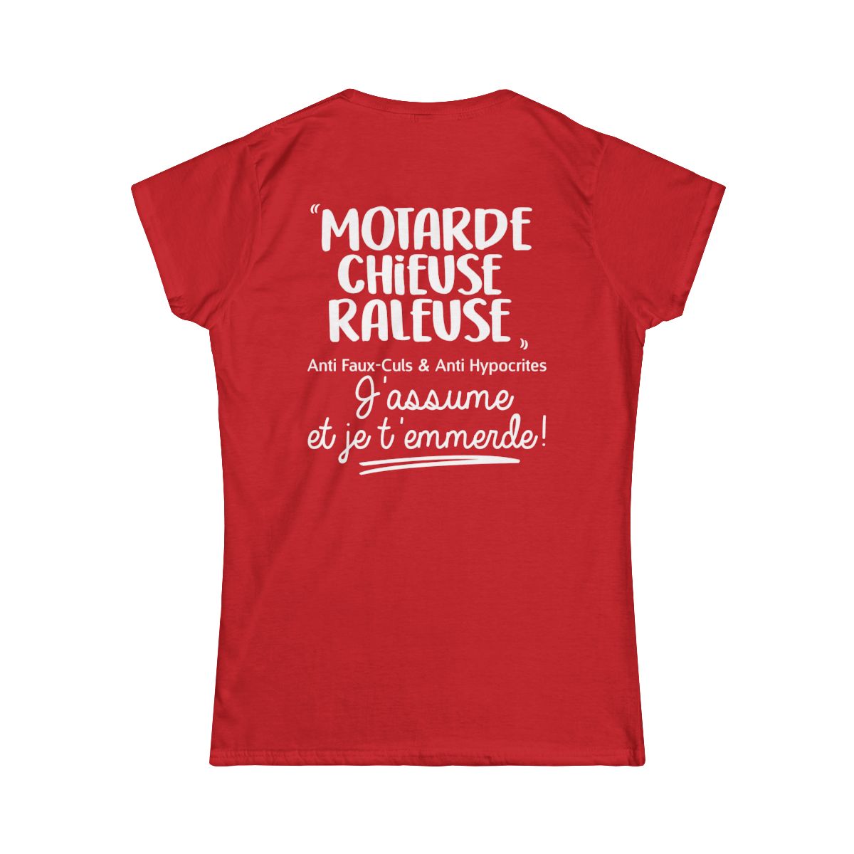 Motarde, chieuse, râleuse, anti faux-culs & anti hypocrites et j'assume