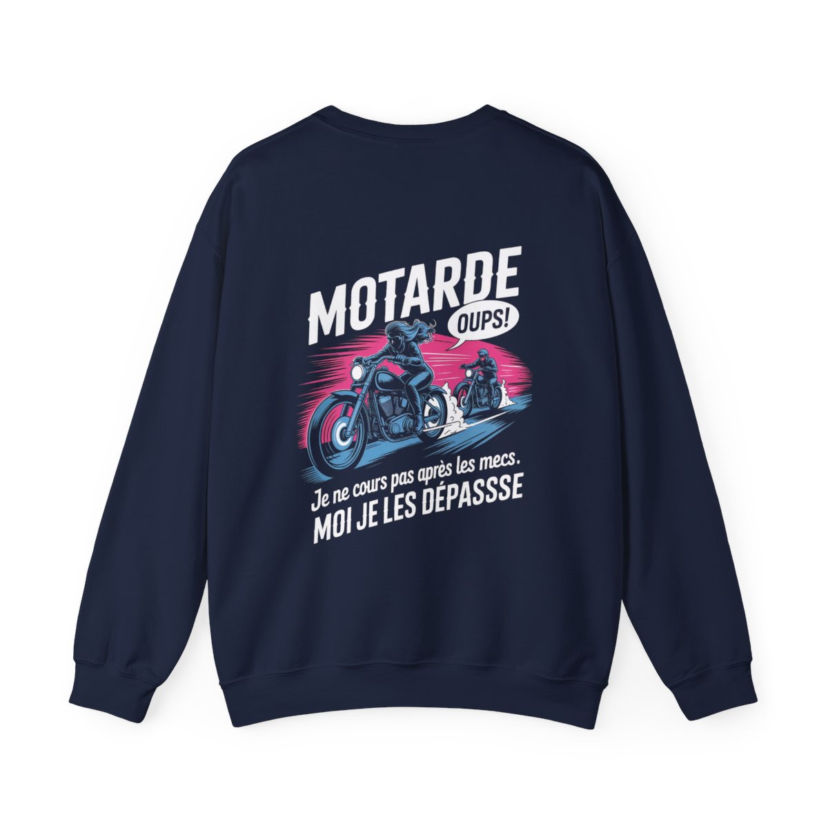 Motarde, je ne cours pas après les mecs, moi je les dépasse