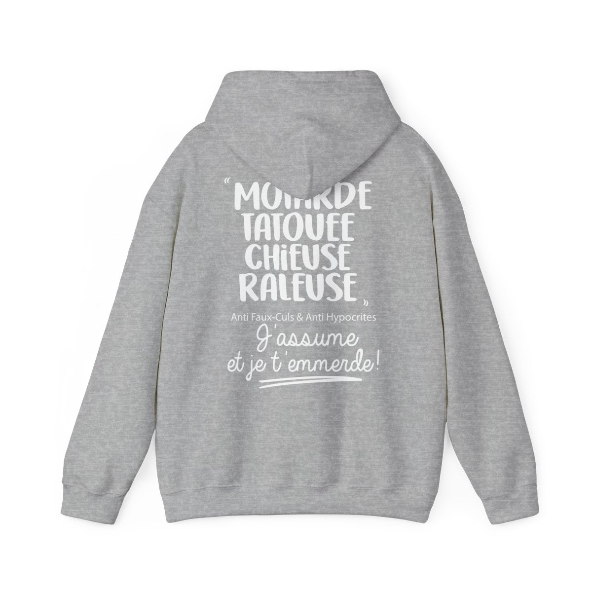 Motarde, tatouée, chieuse, râleuse, anti faux-culs & anti hypocrites et j'assume