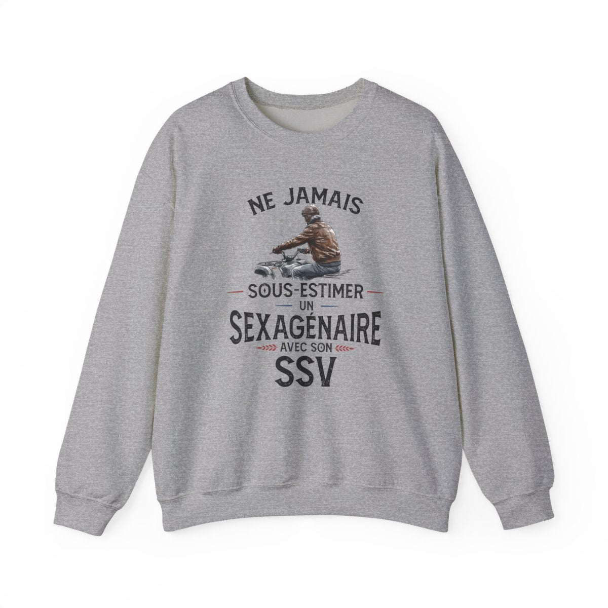 Ne jamais sous-estimer un septuagénaire avec son SSV