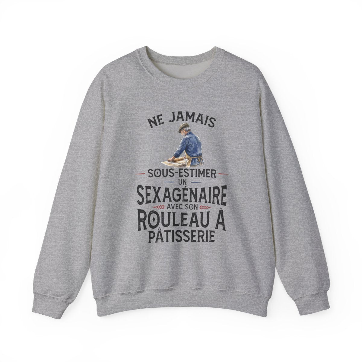 Ne jamais sous-estimer un sexagénaire avec son rouleau à pâtisserie