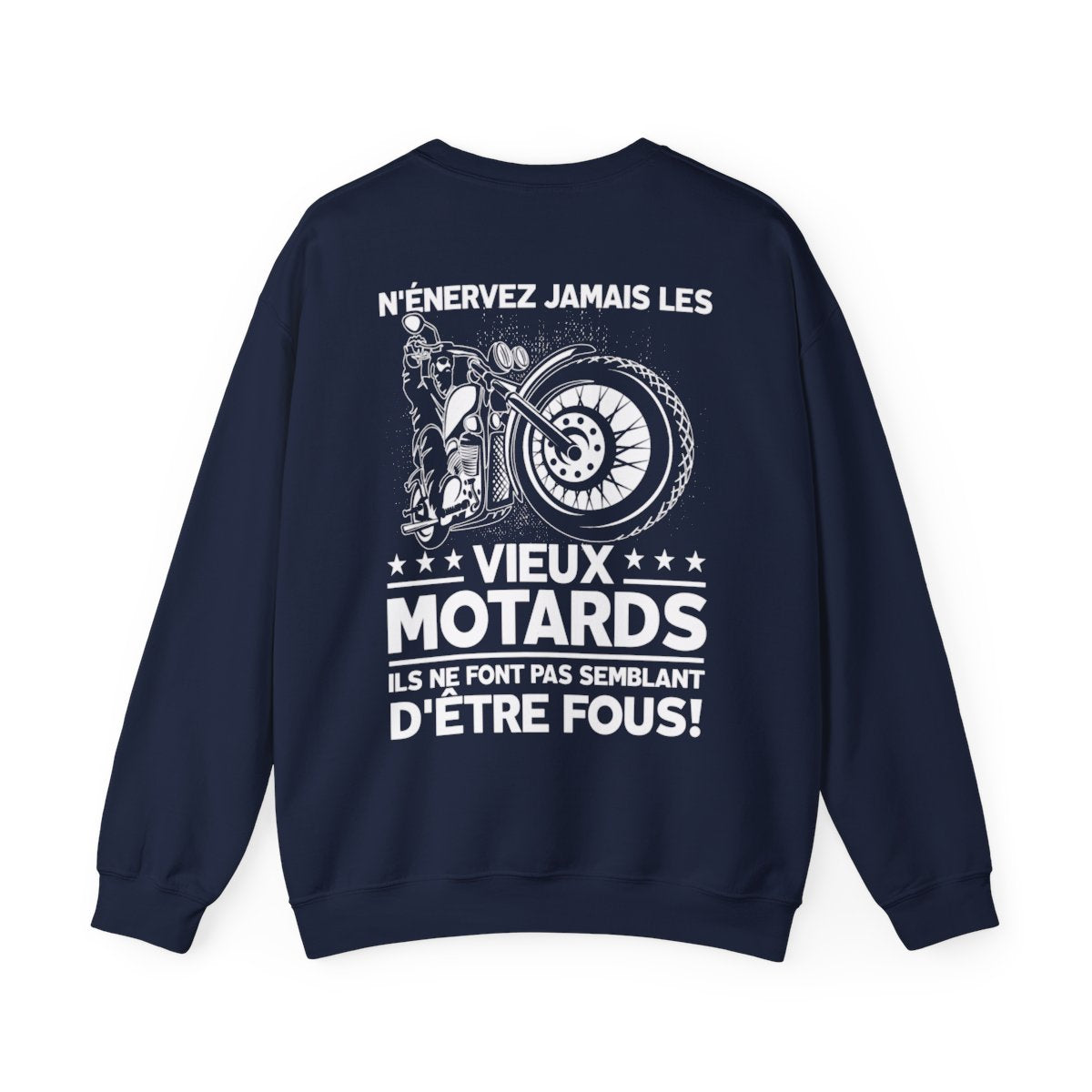 N'énervez jamais les vieux motards il ne font pas semblant d'être fous