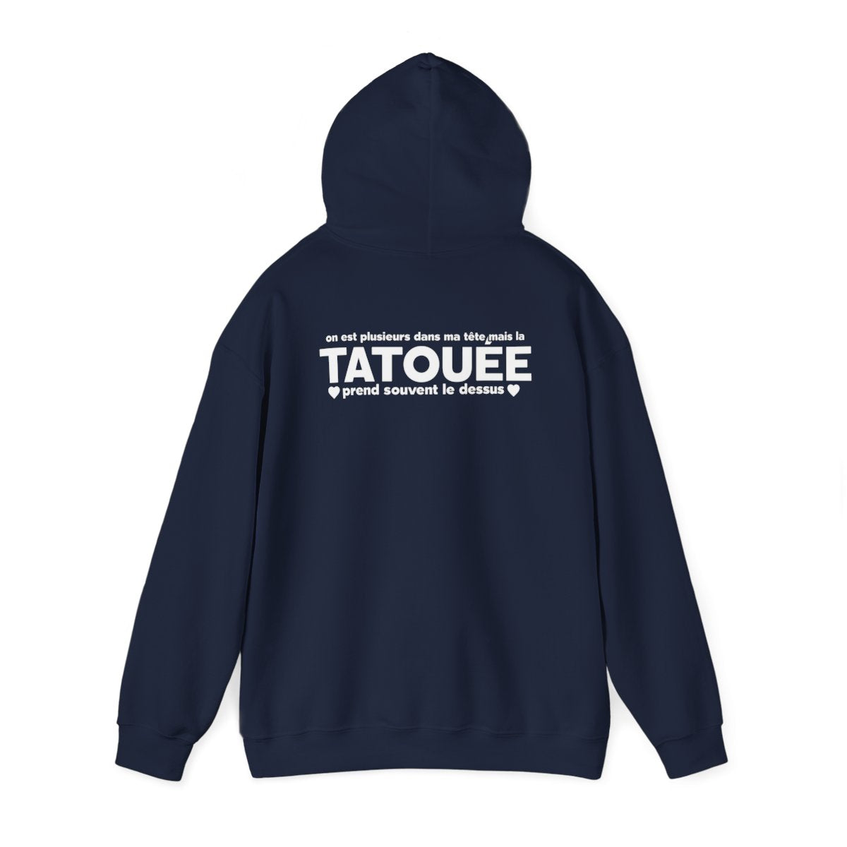 On est plusieurs dans ma tête mais la tatouée prend souvent le dessus