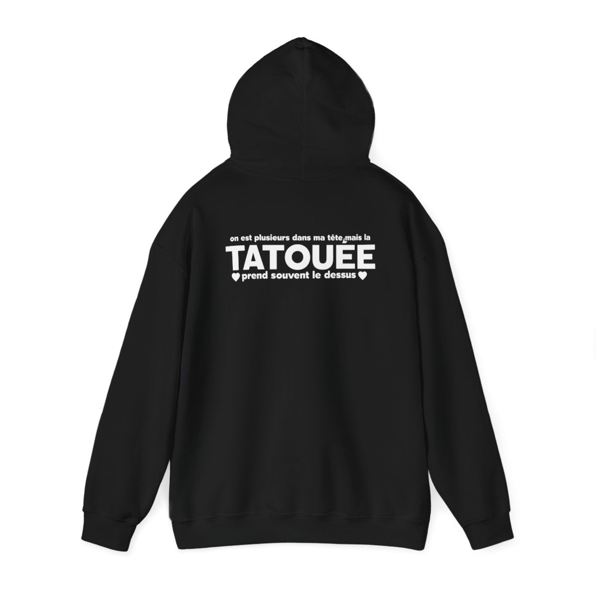 On est plusieurs dans ma tête mais la tatouée prend souvent le dessus