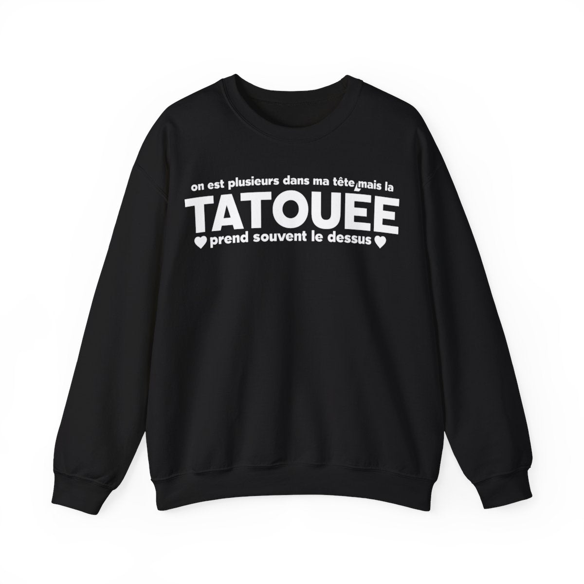 On est plusieurs dans ma tête mais la tatouée prend souvent le dessus