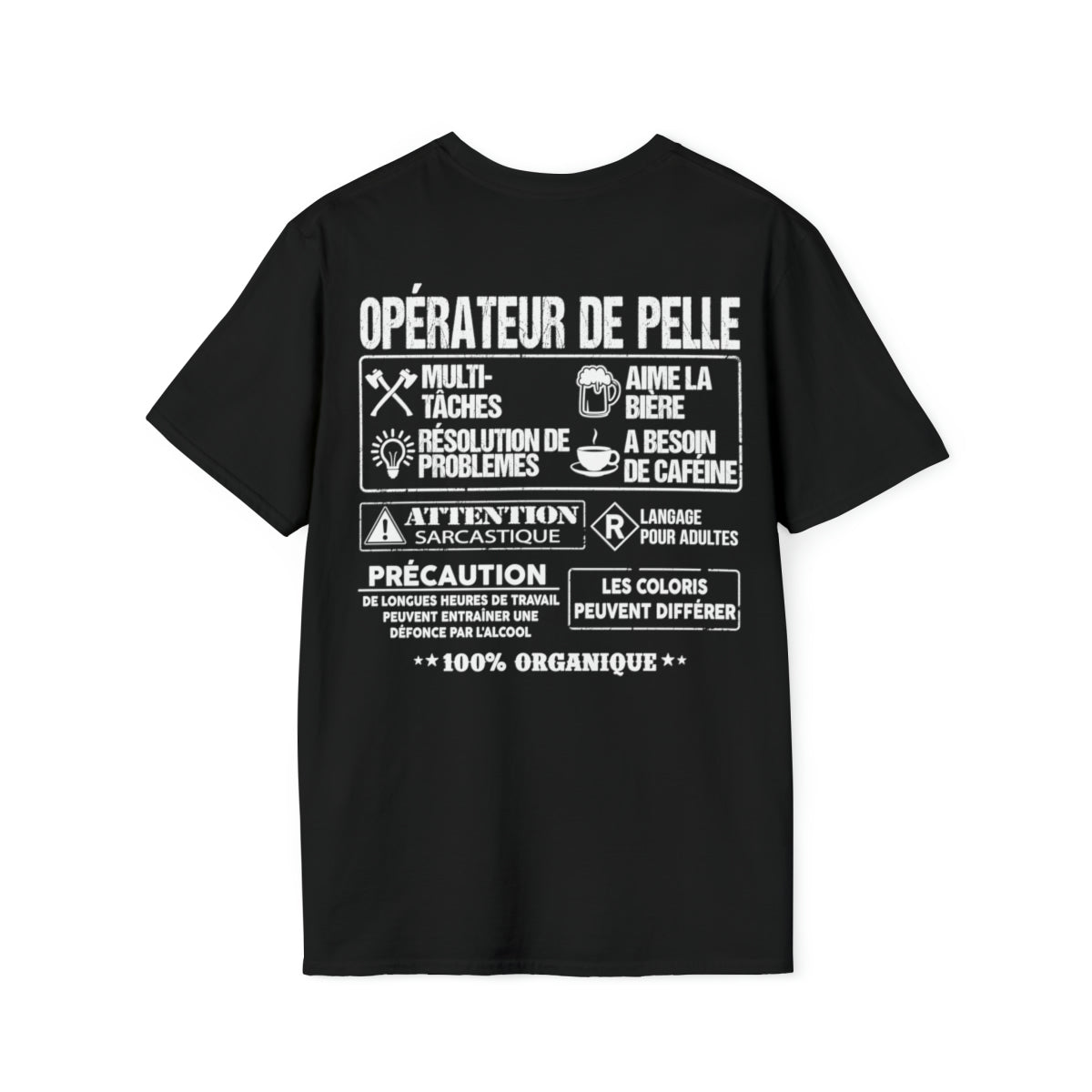 Opérateur de Pelle est la quintessence du travailleur