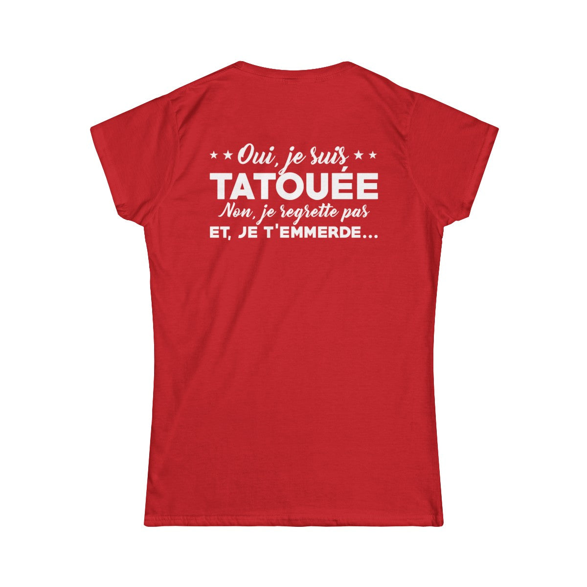 Oui, je suis tatouée et non, je regrette pas et je t'emmerde