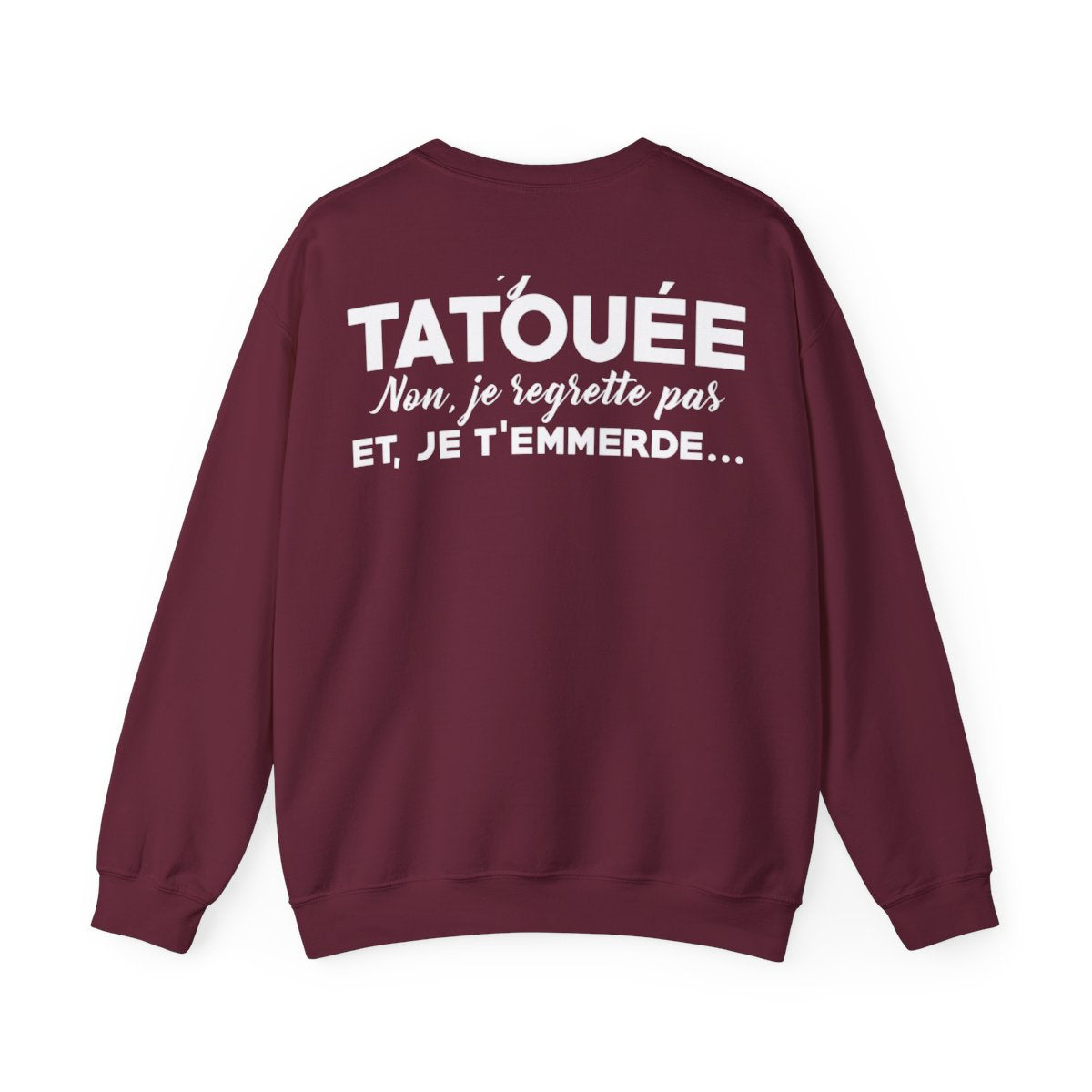 Oui, je suis tatouée et non, je regrette pas et je t'emmerde