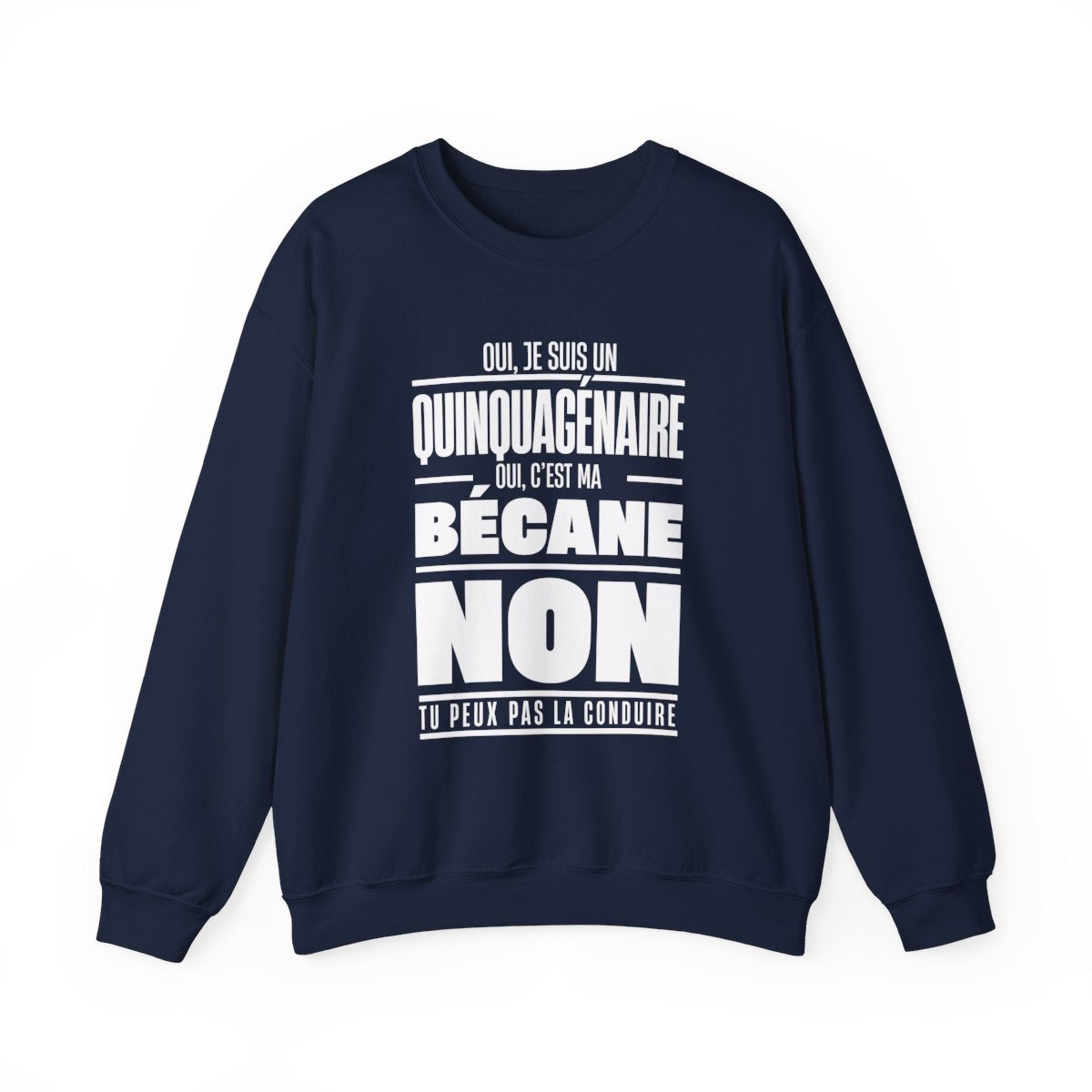 Oui, je suis un quinquagénaire. Oui, c'est ma bécane
