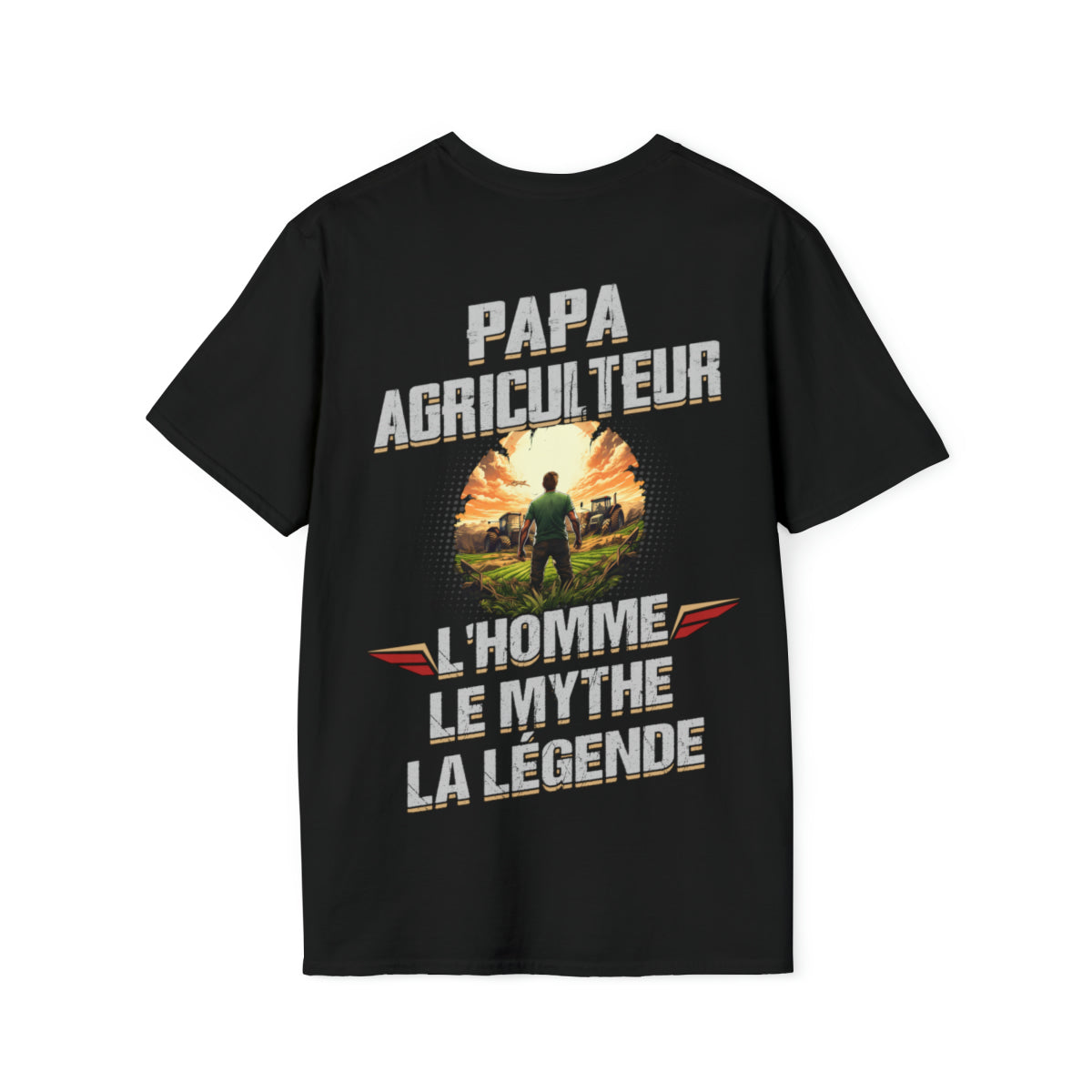 Papa, Agriculteur, Légende