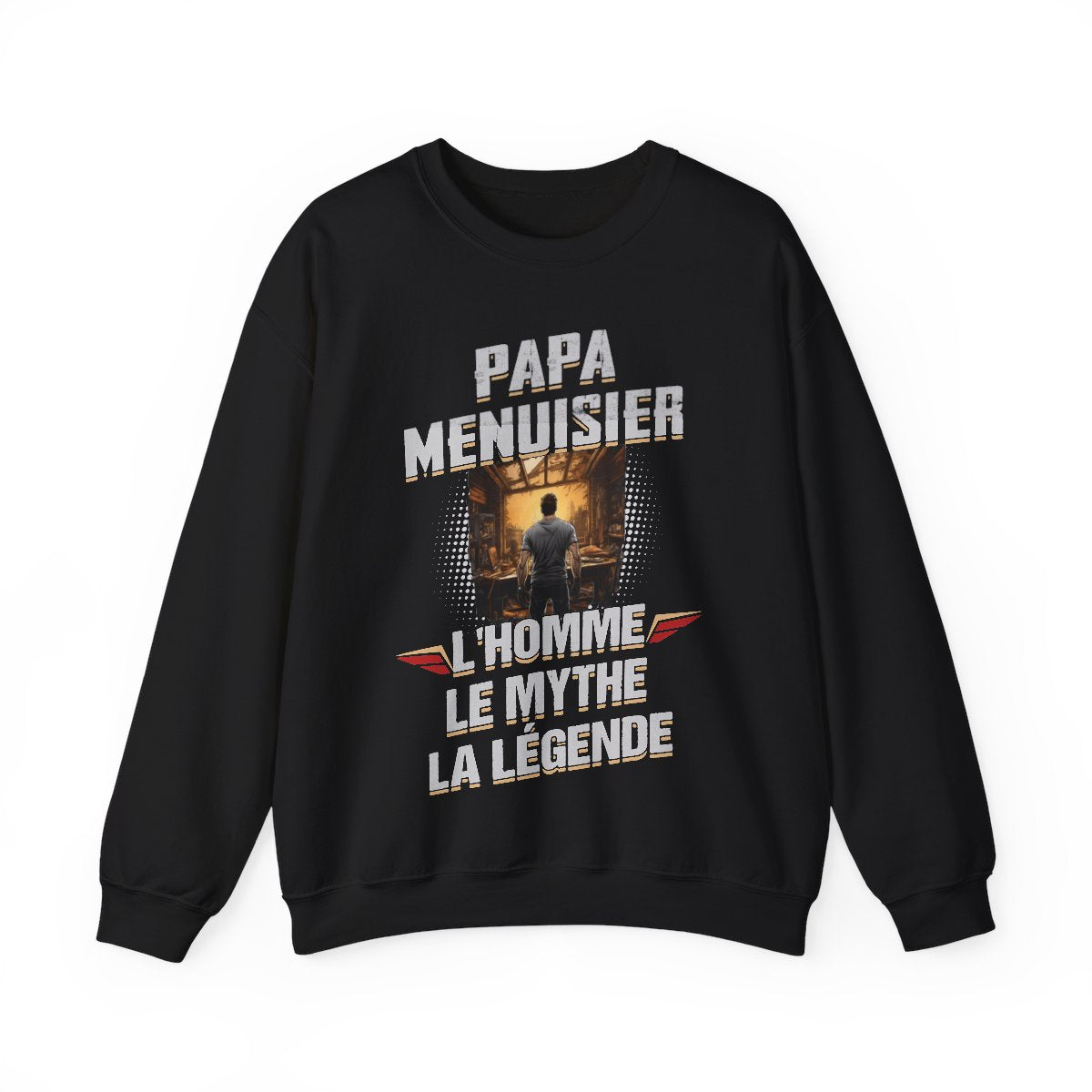 Papa, Menuisier, Légende