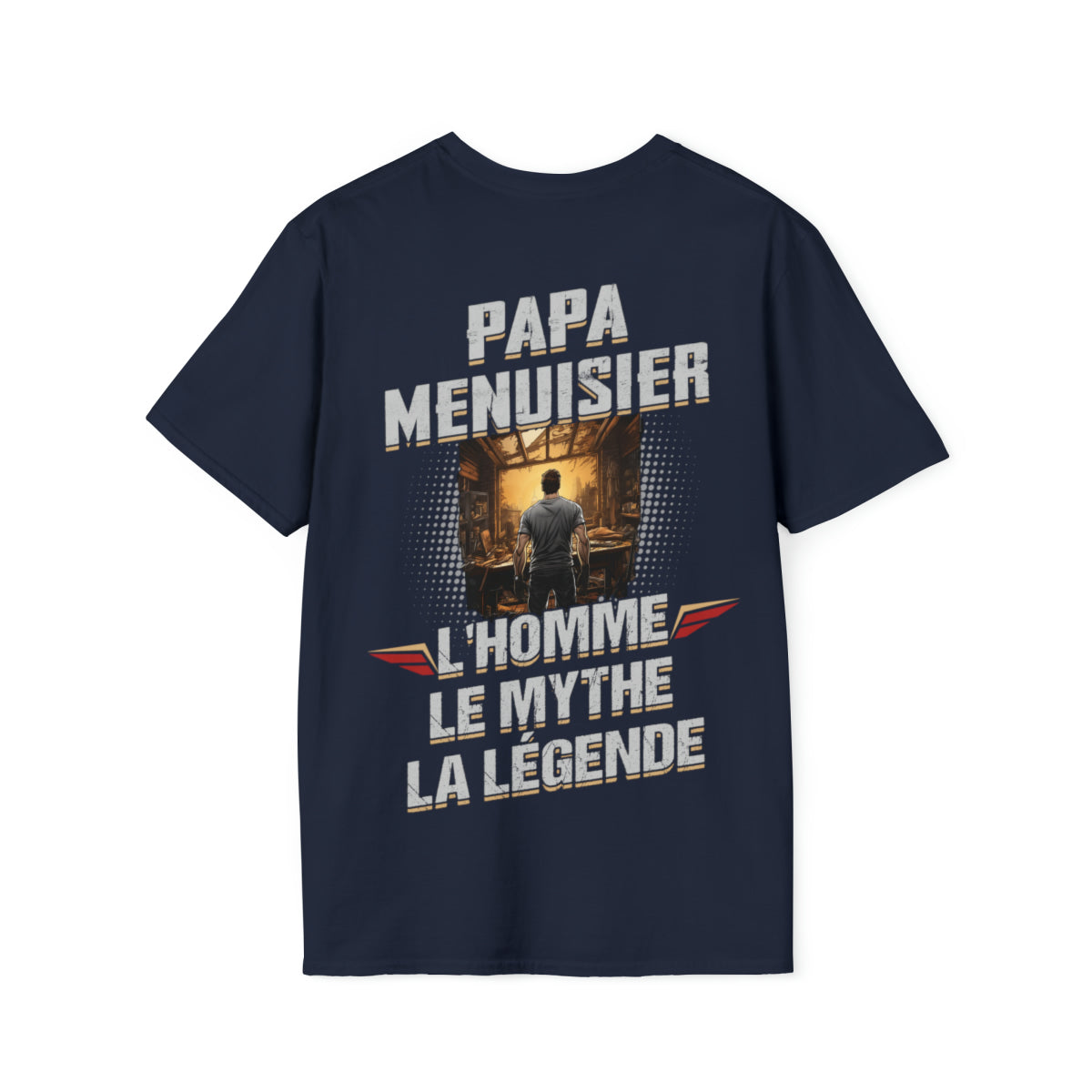 Papa, Menuisier, Légende