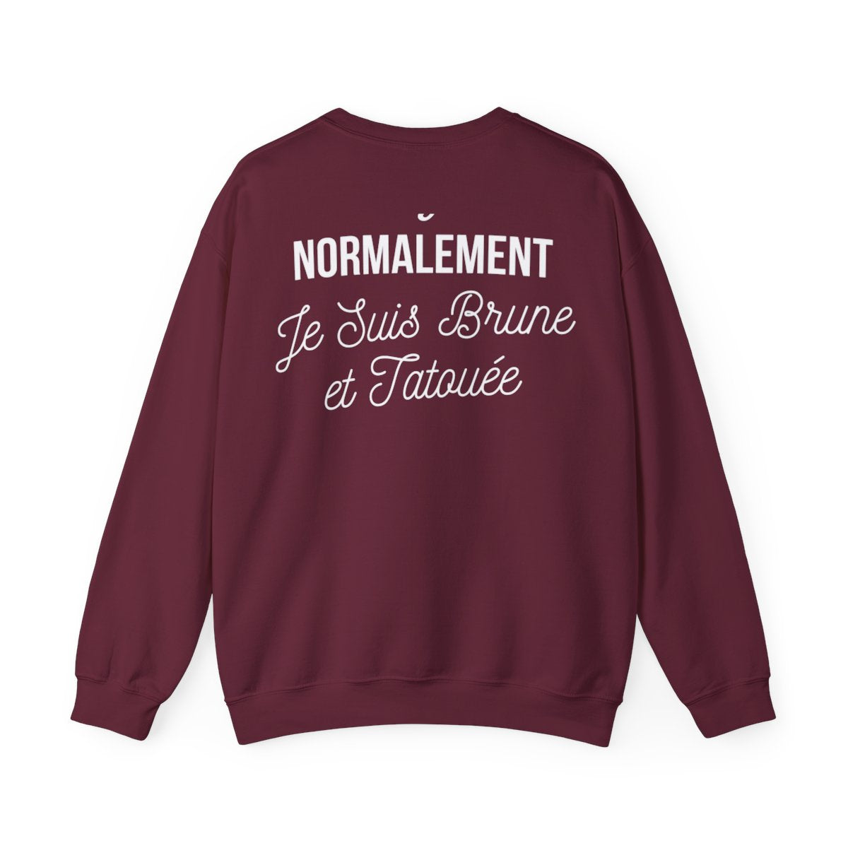 Parlez moi normalement je suis brune et tatouée