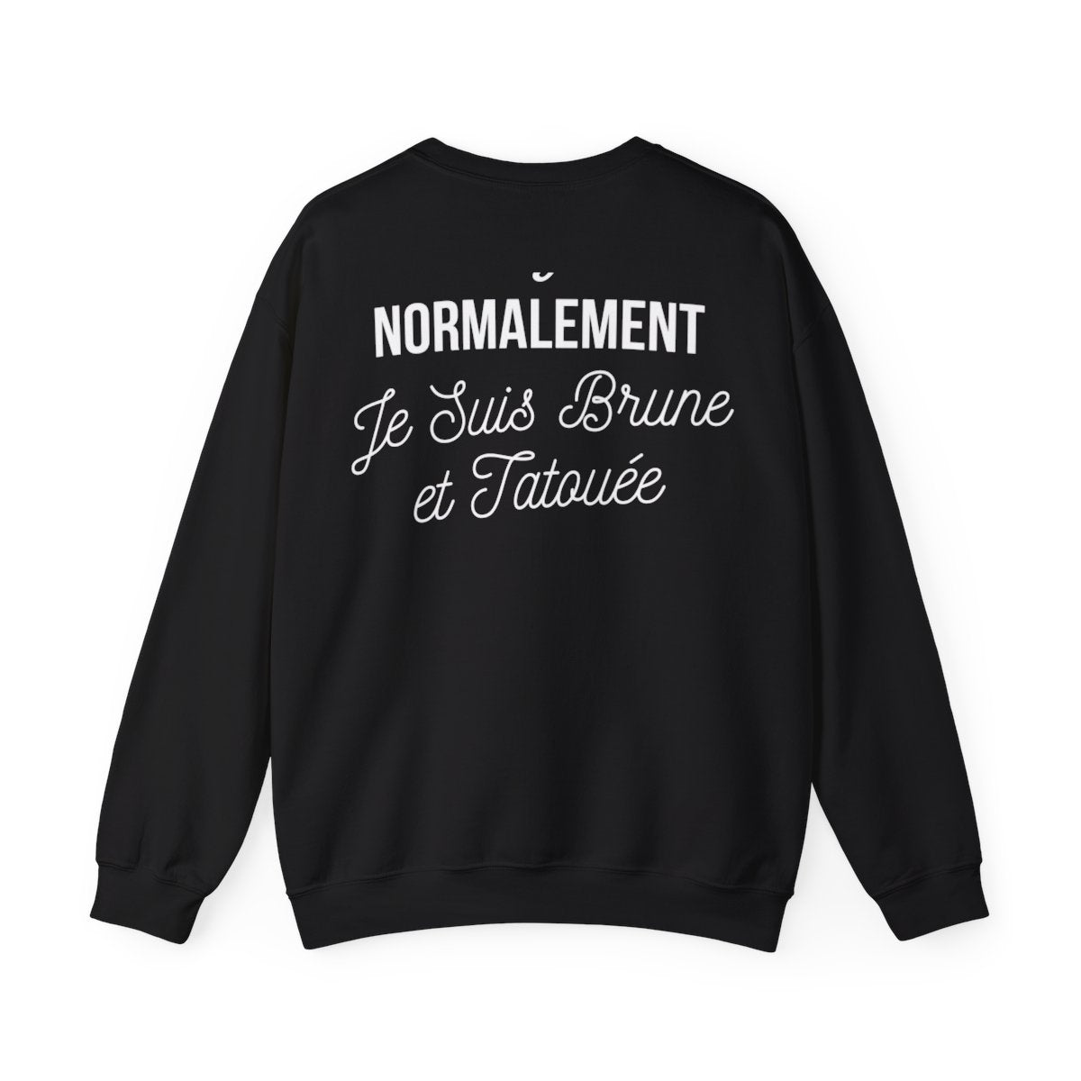 Parlez moi normalement je suis brune et tatouée