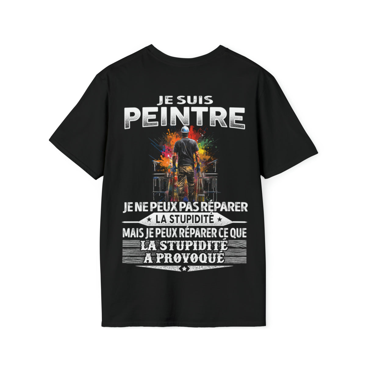 Peintre peut réparer ce que la stupidité a provoqué