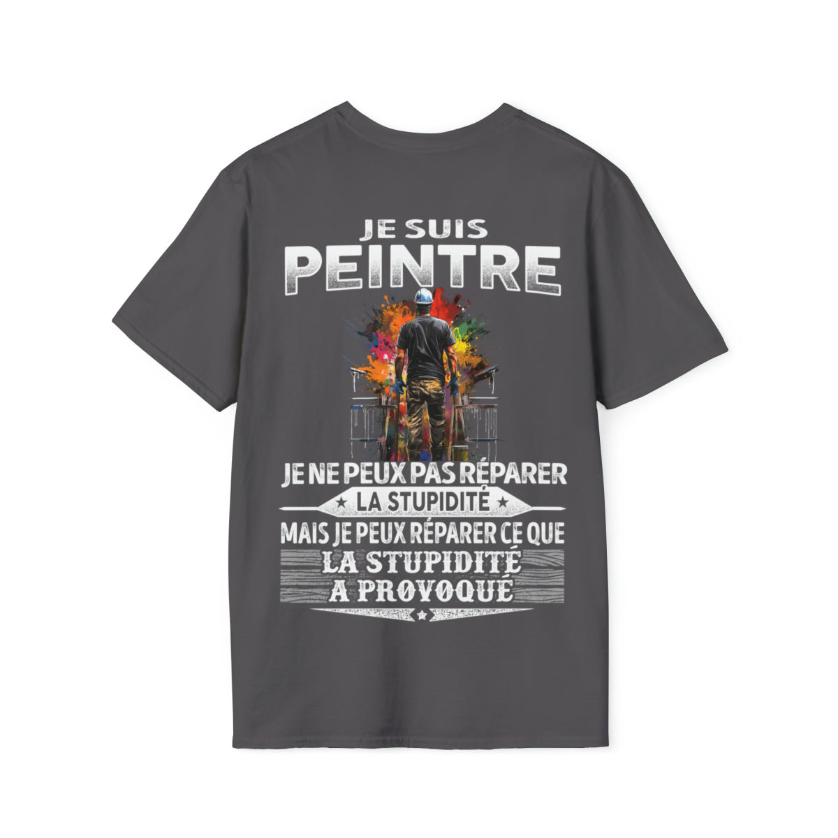 Peintre peut réparer ce que la stupidité a provoqué