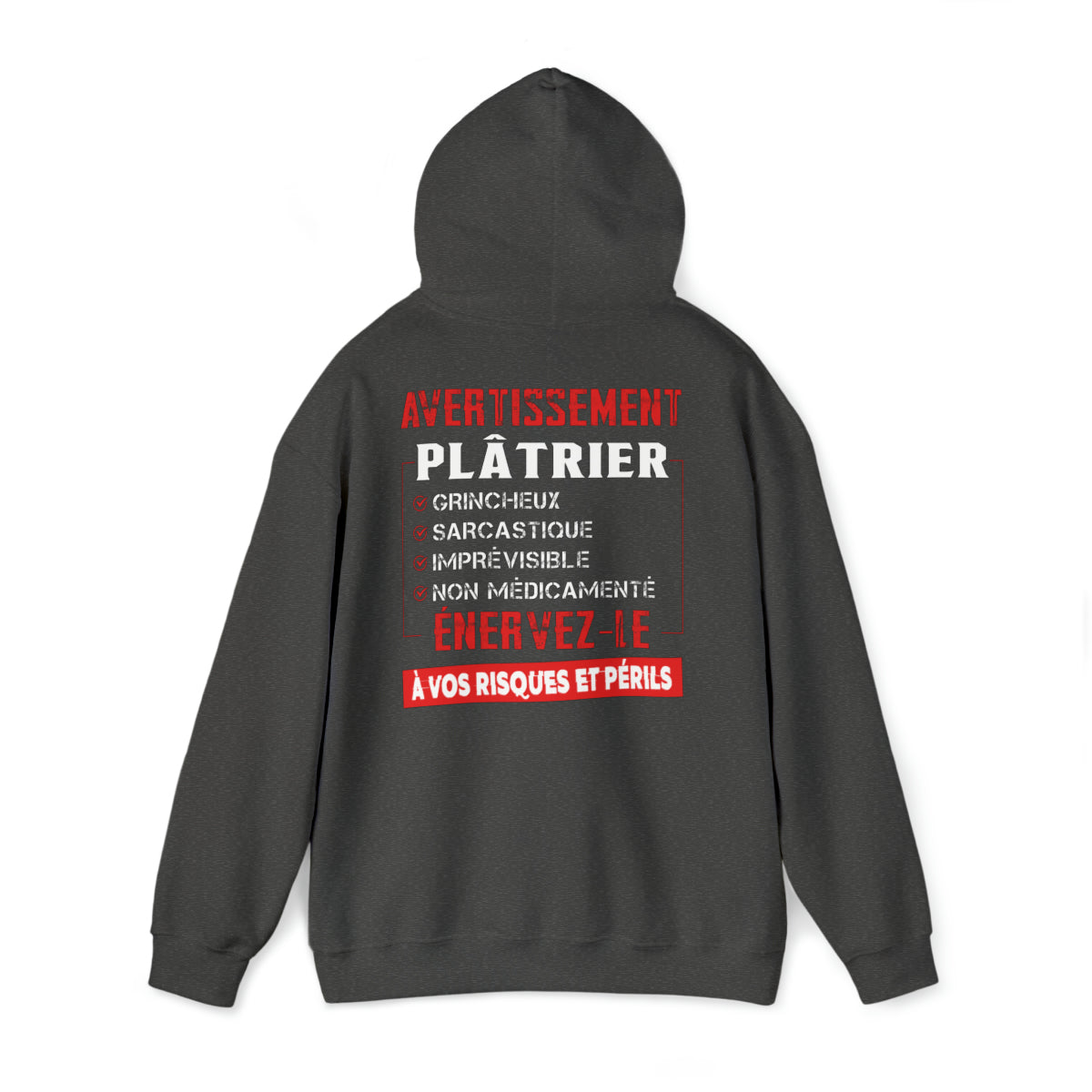 Plâtrier, grincheux, sarcastique, imprévisible, non médicamenté