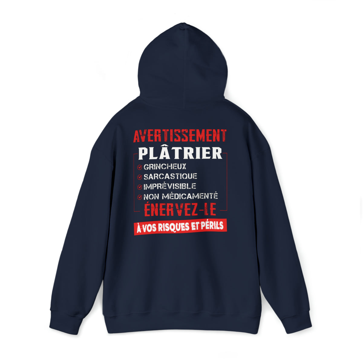 Plâtrier, grincheux, sarcastique, imprévisible, non médicamenté