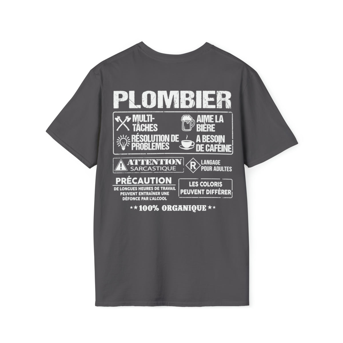 Plombier est la quintessence du travailleur