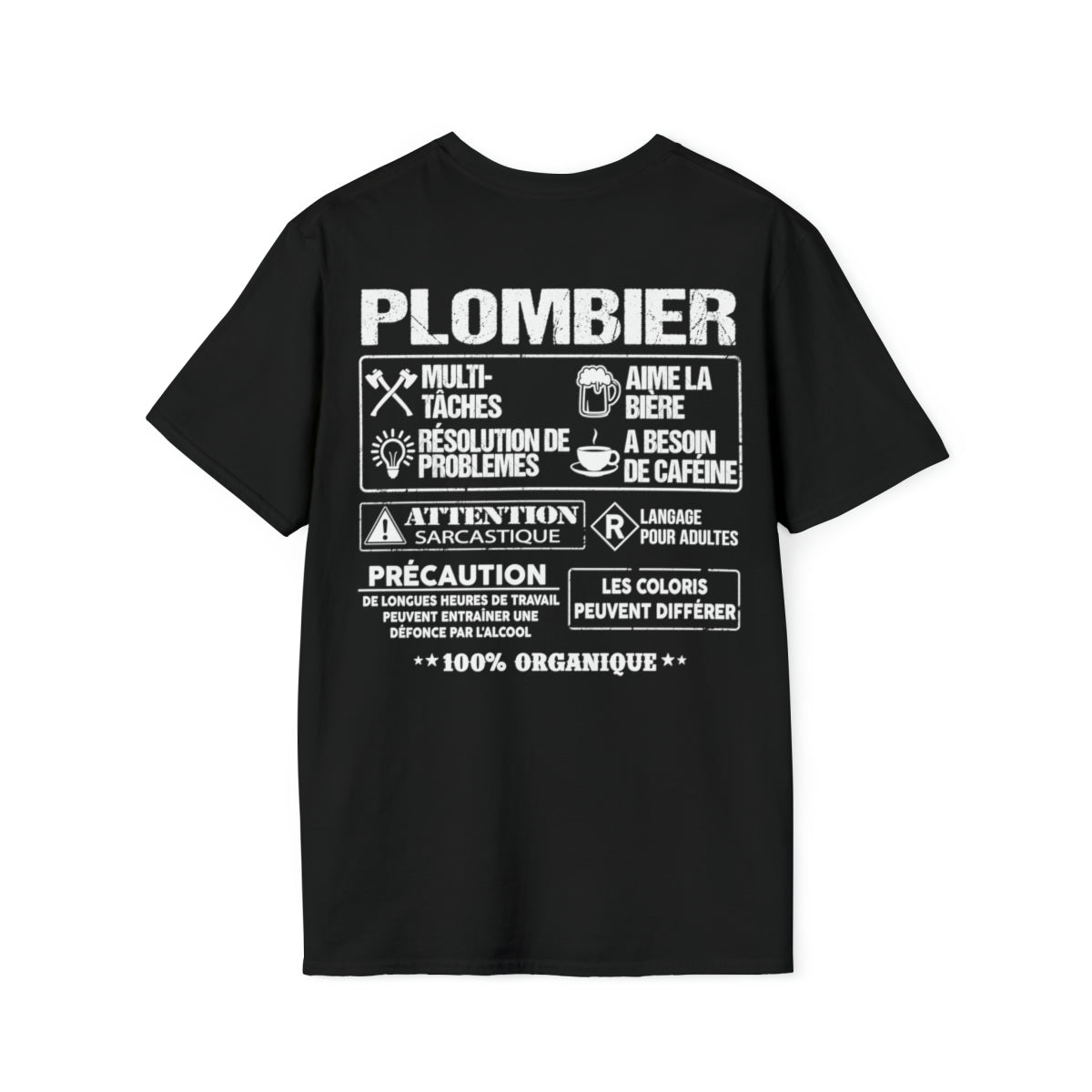 Plombier est la quintessence du travailleur