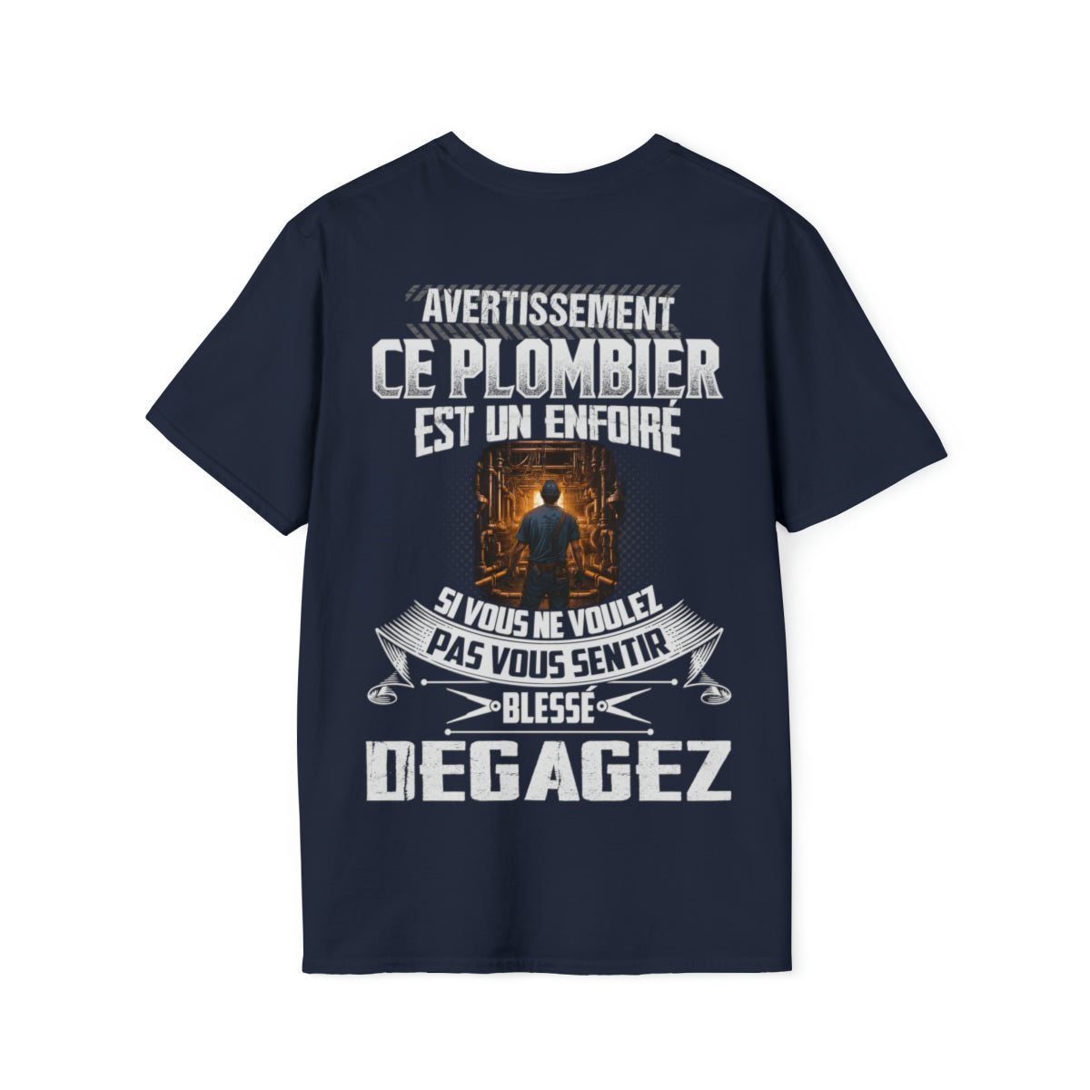 Plombier grincheux, sarcastique, imprévisible, non médicamenté