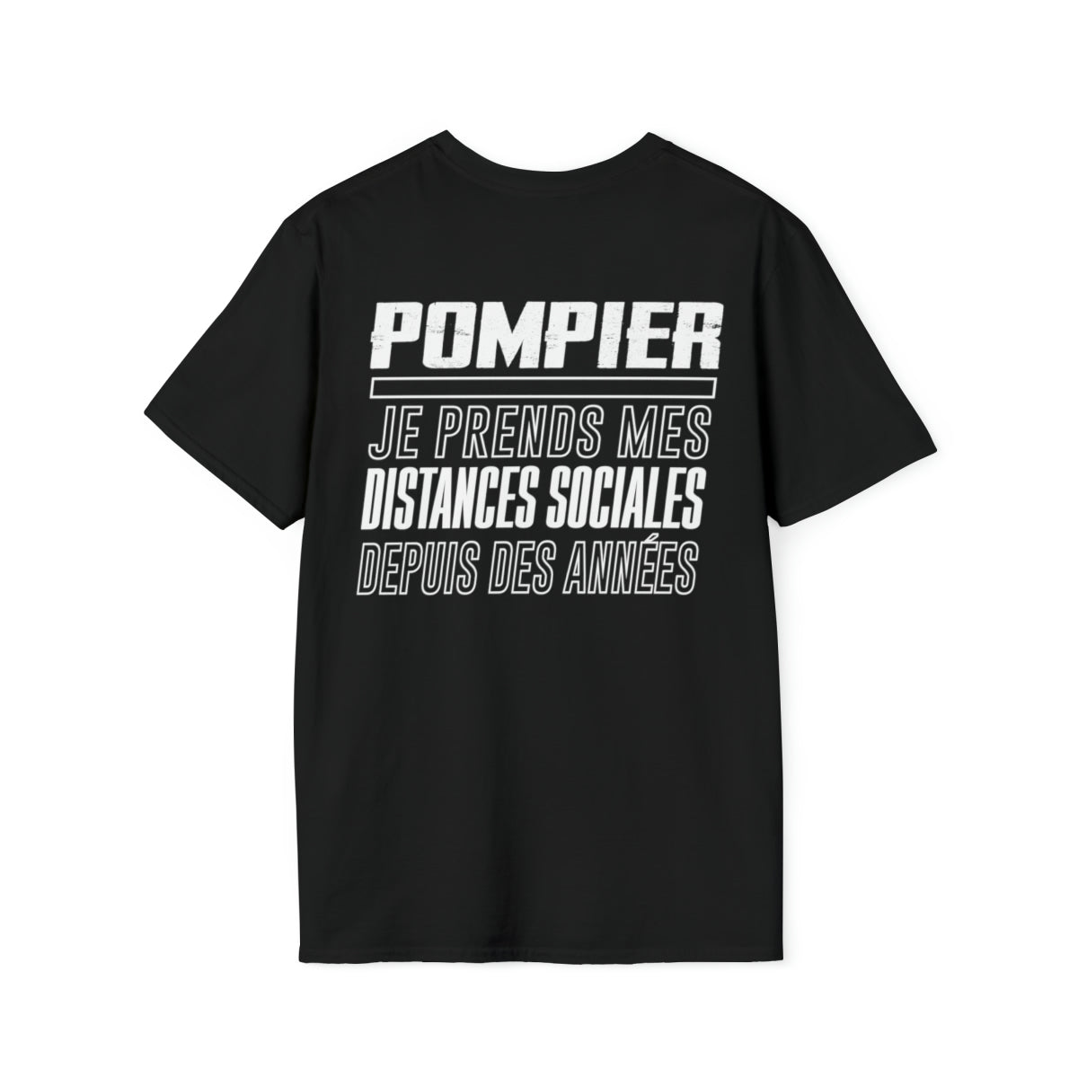 Pompier, expert en distances sociales