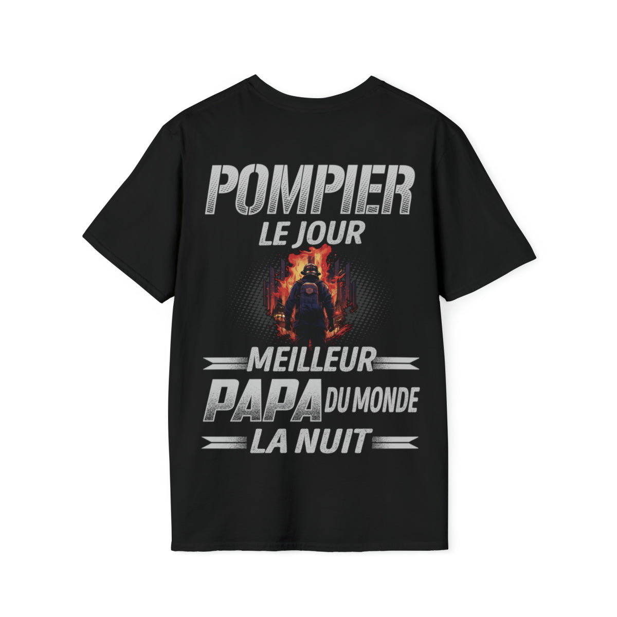 Pompier le jour, papa la nuit
